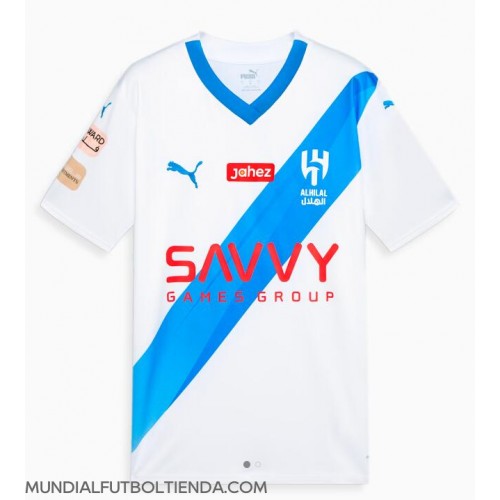 Camiseta Al-Hilal Segunda Equipación Replica 2023-24 mangas cortas